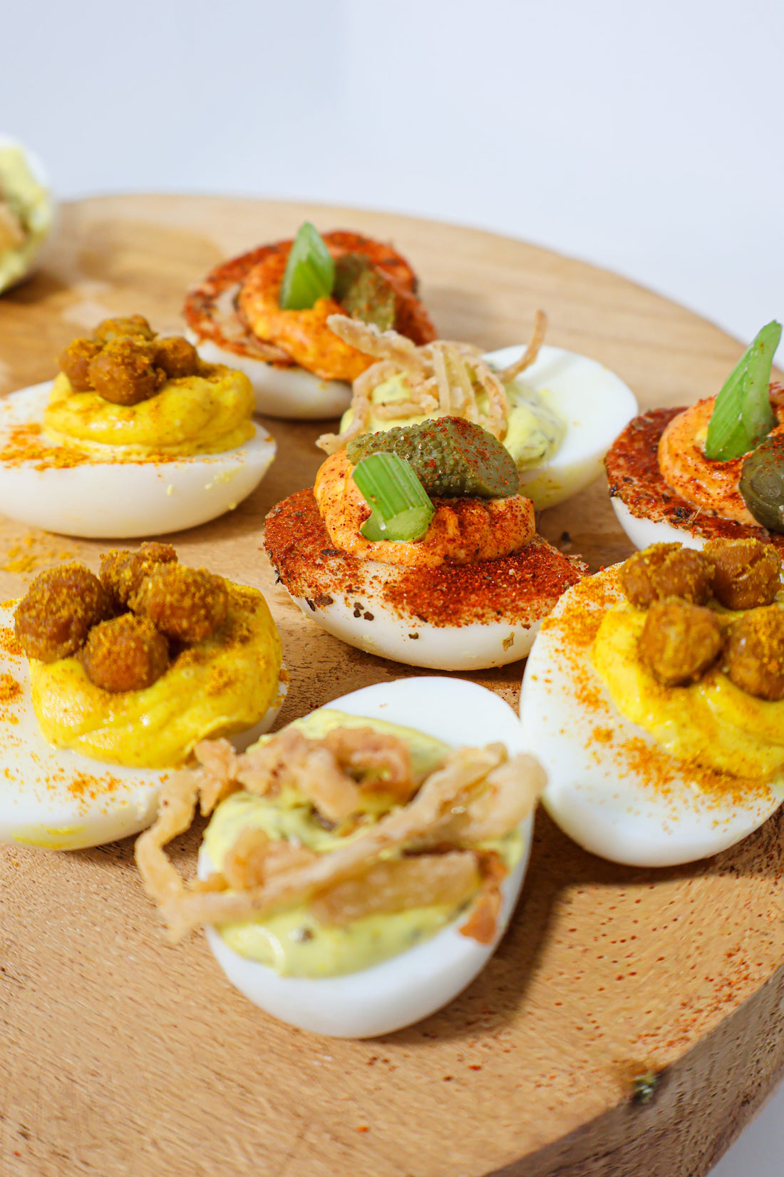 Oeuf farcis en 3 façons