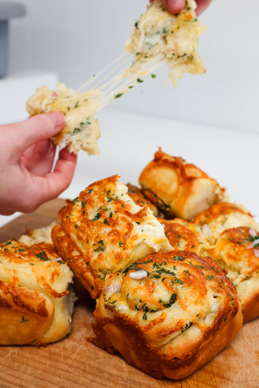 Brioches roulée à l’ail et fromage