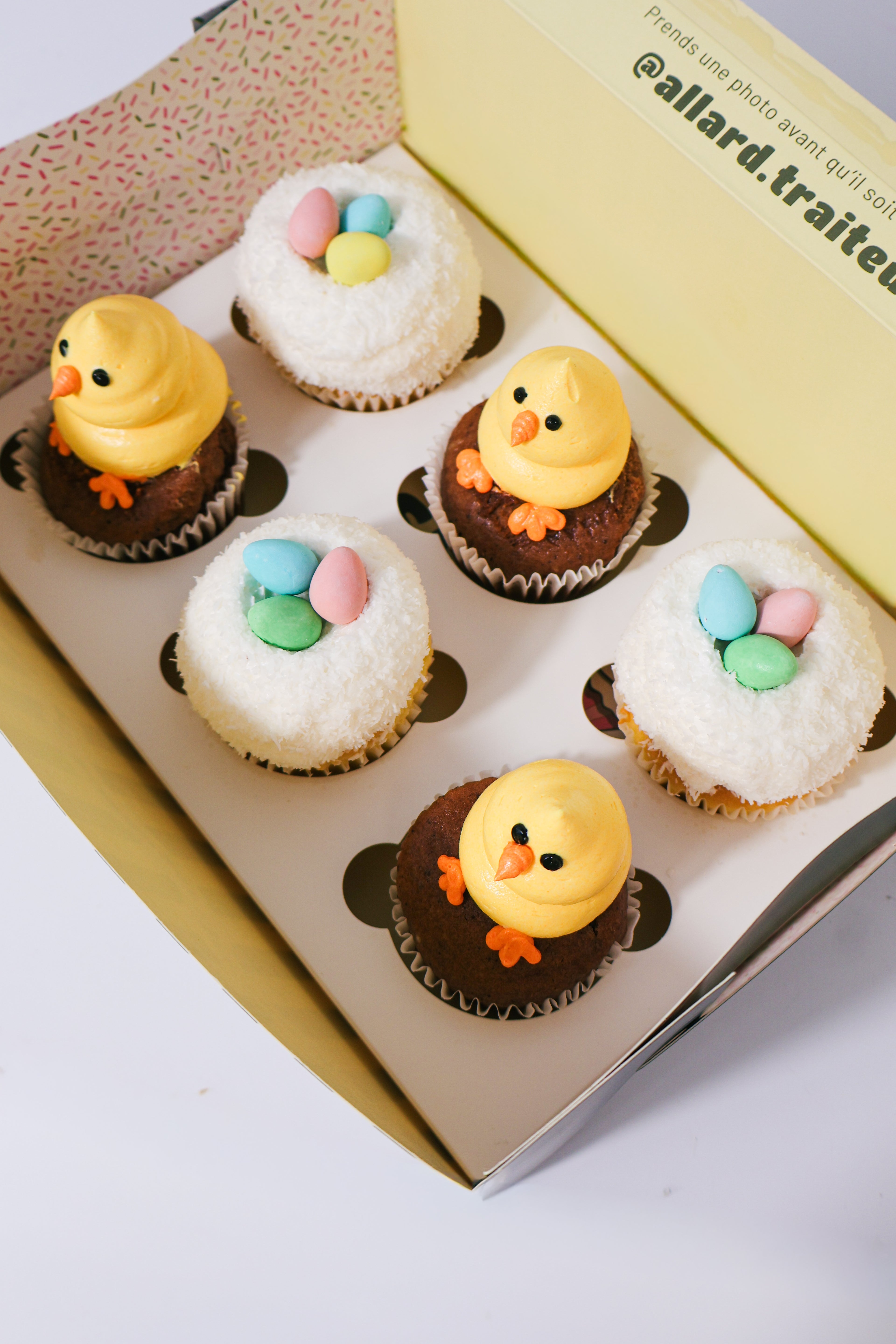 Cupcake thématique Pâques