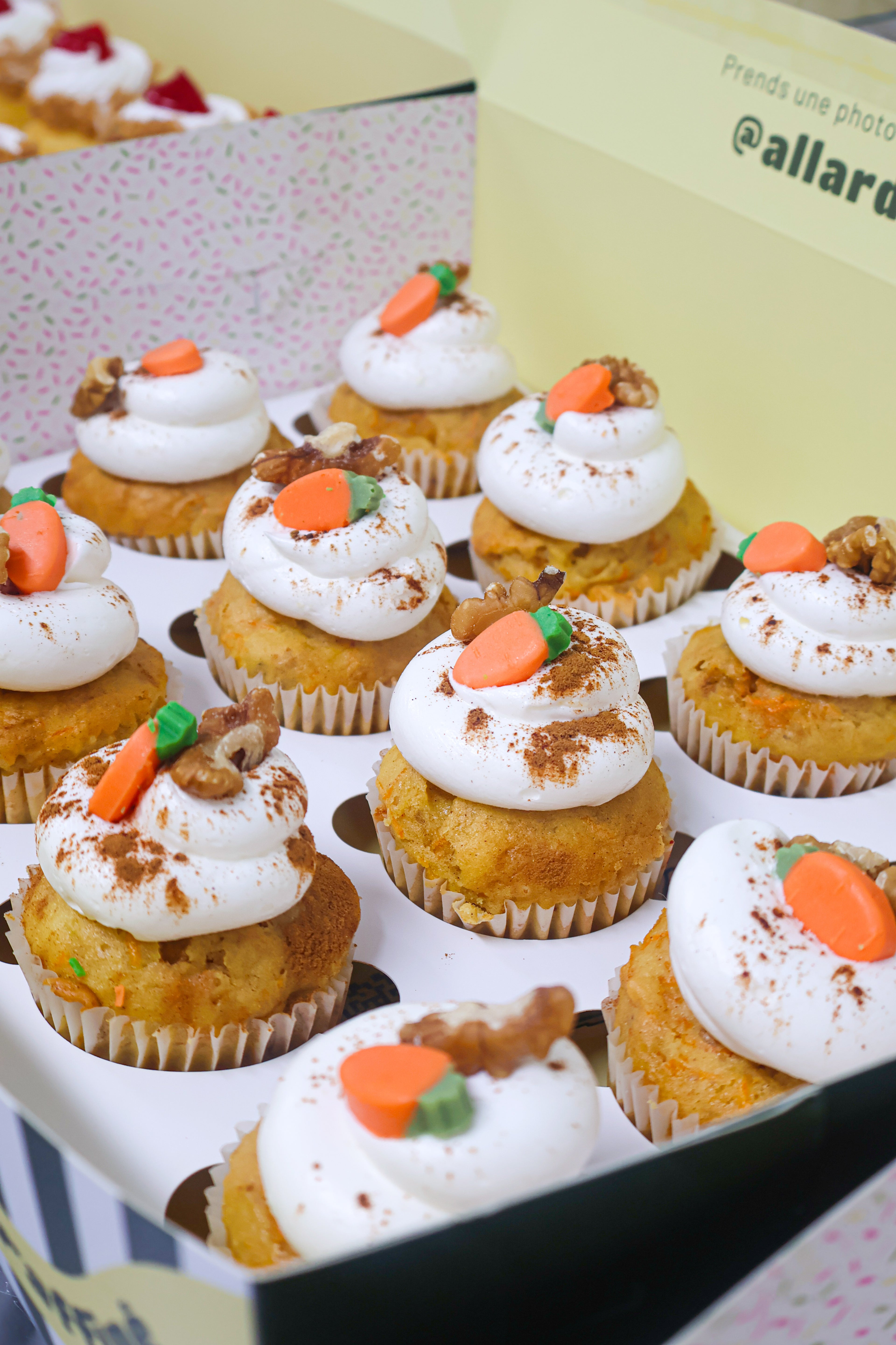 Boite de 12 cupcakes