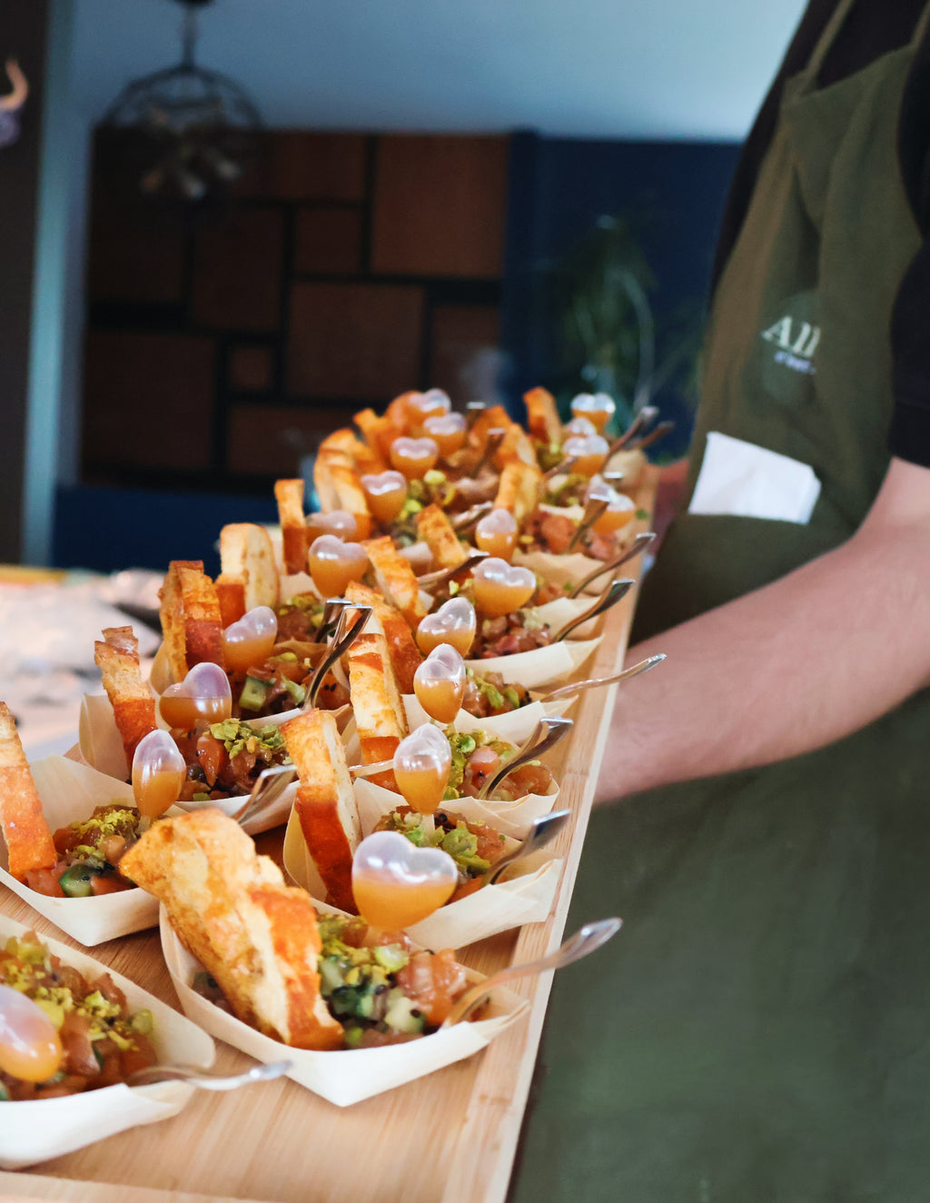 Tartare de saumon 4oz