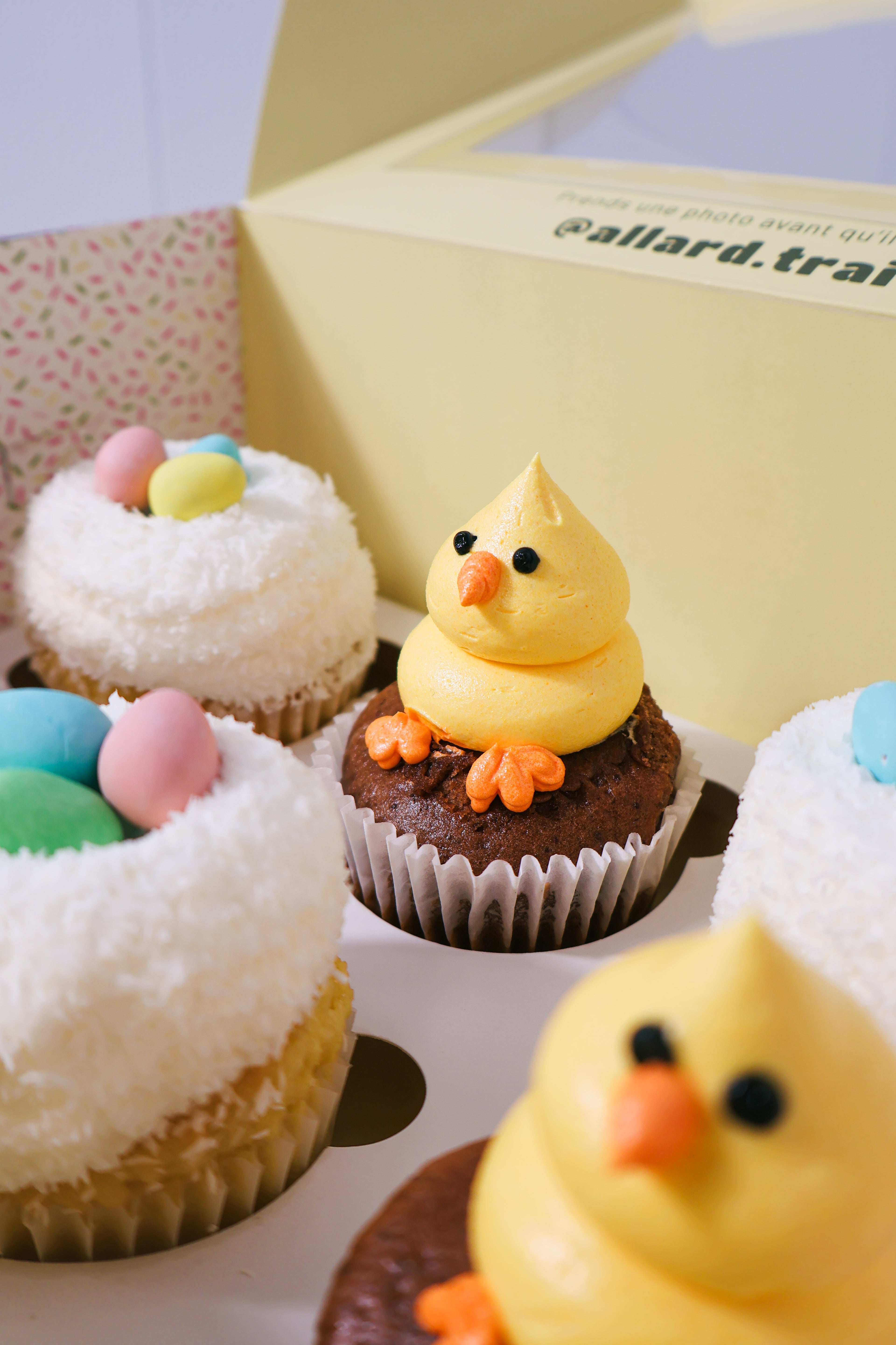 Cupcake thématique Pâques