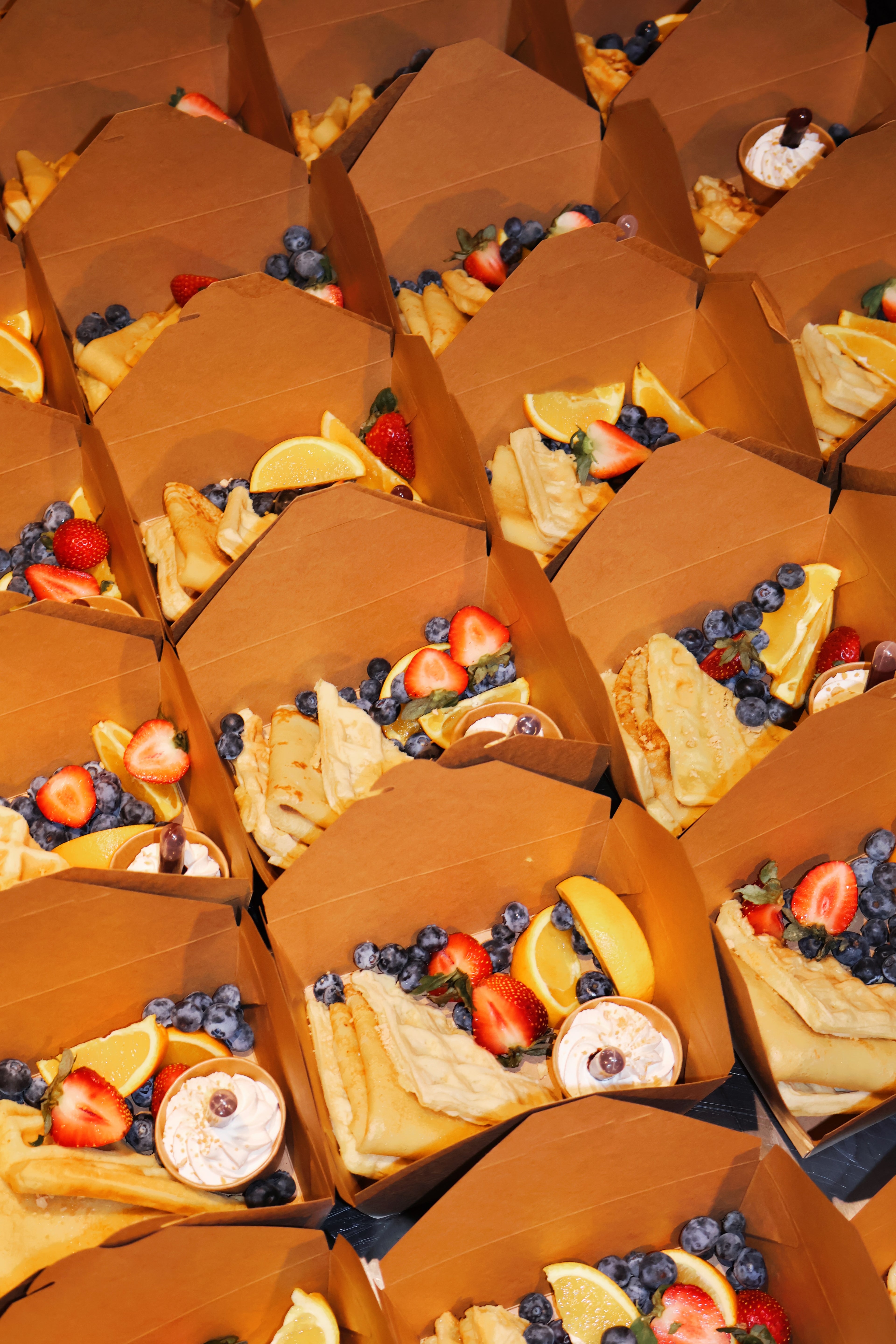 Boîte sucré déjeuner