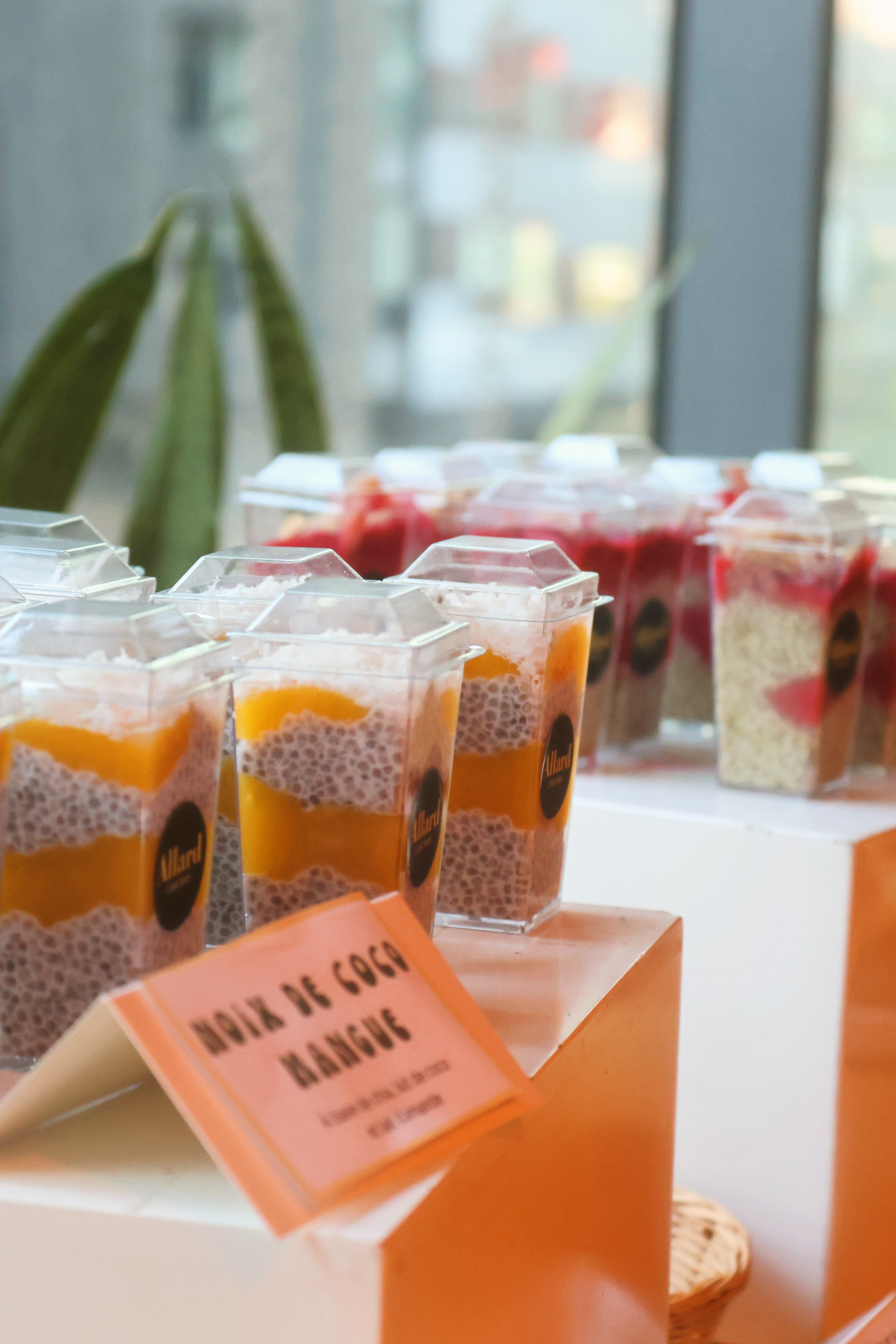 Chia mangue noix de coco