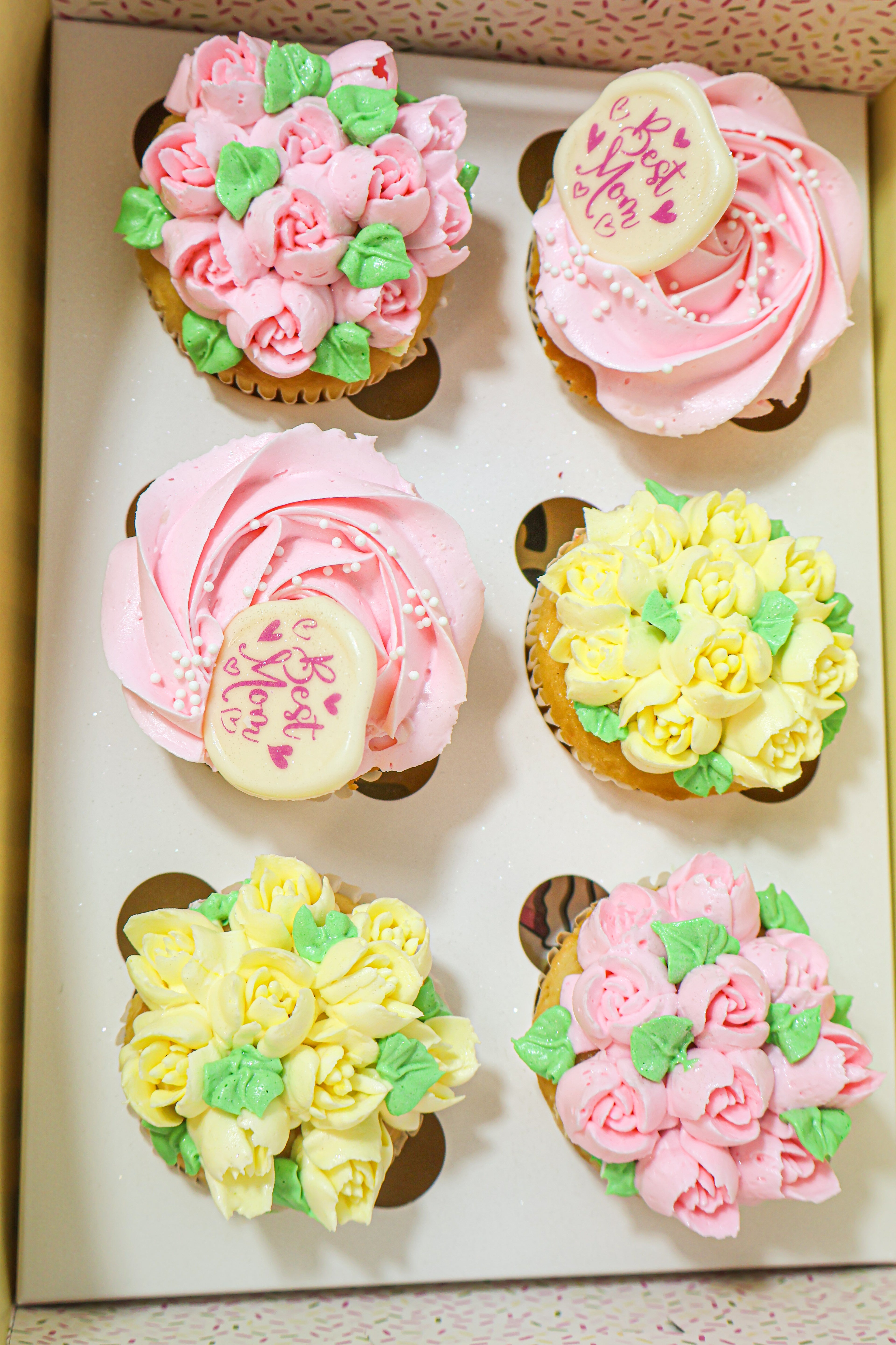 Cupcakes fête des mères