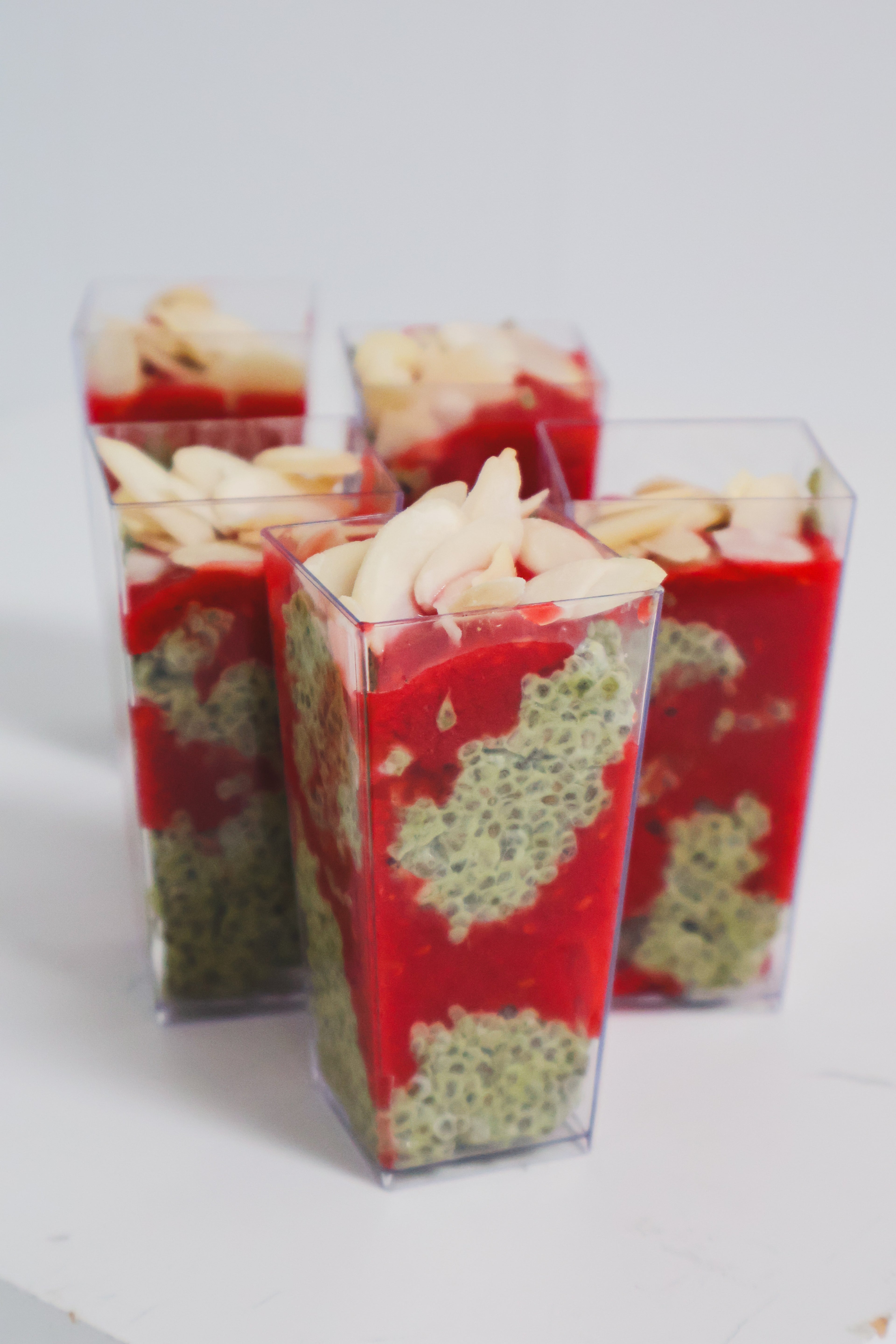 Chia matcha framboise