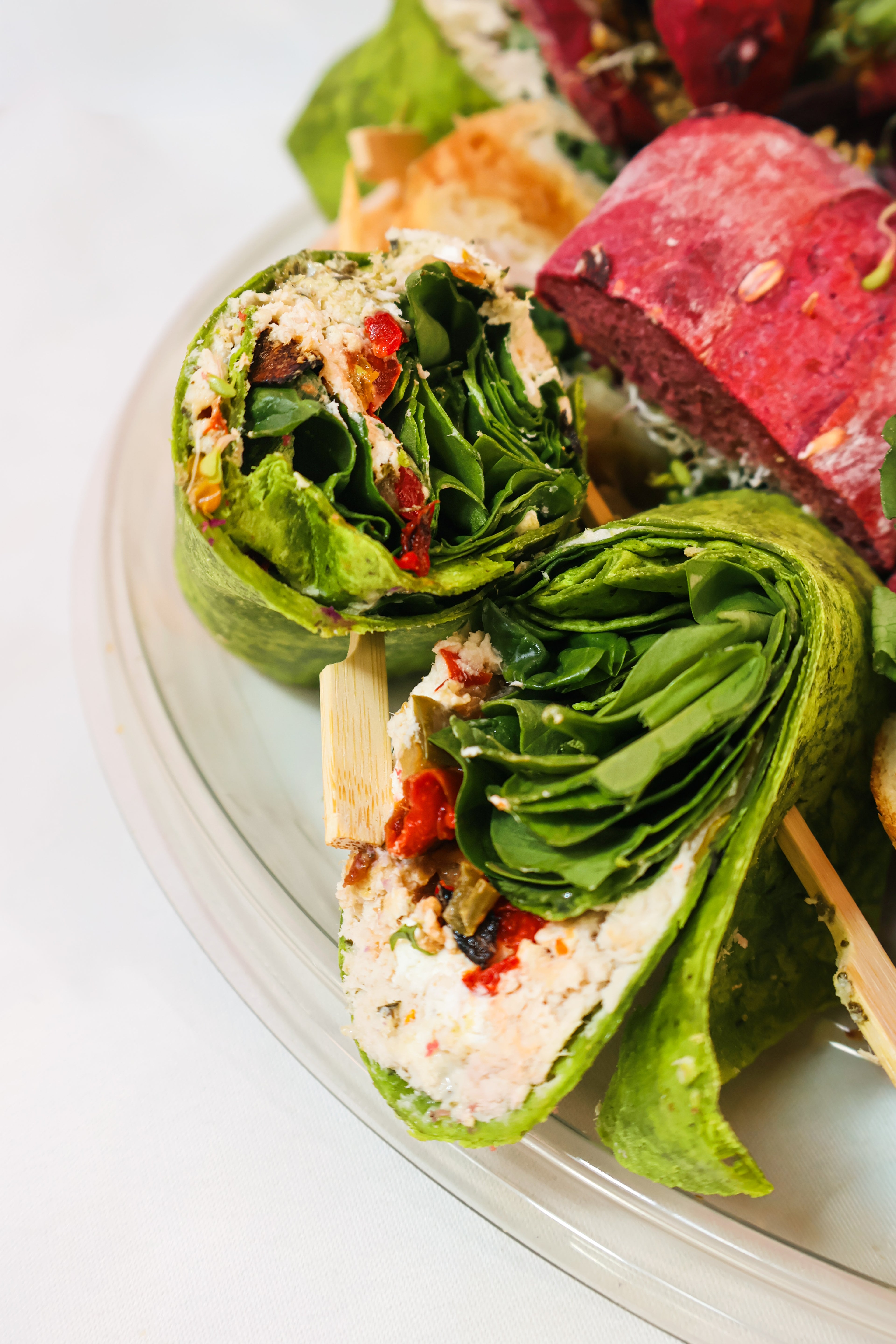 Plateau de sandwichs raffinés