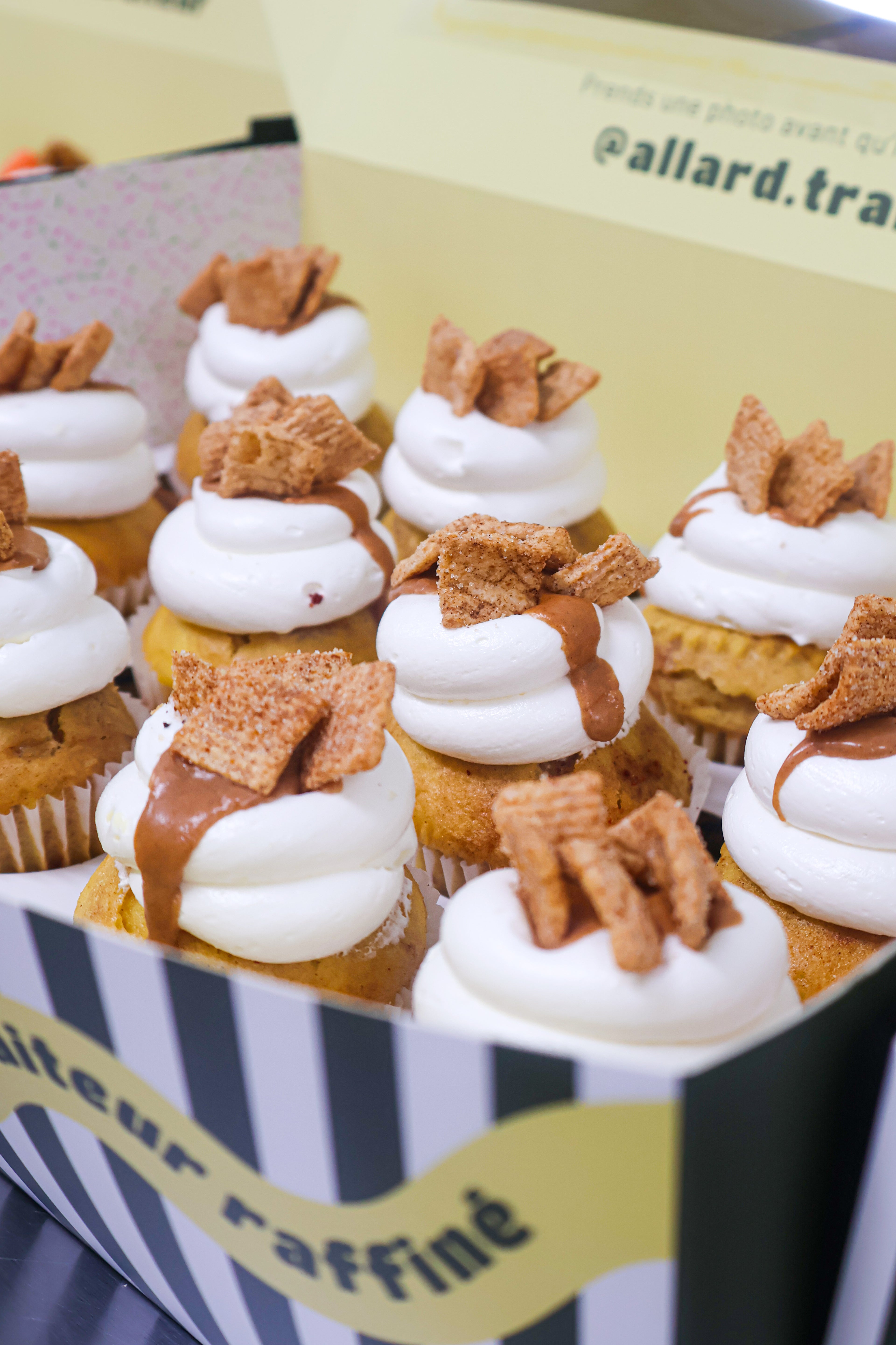 Boite de 12 cupcakes