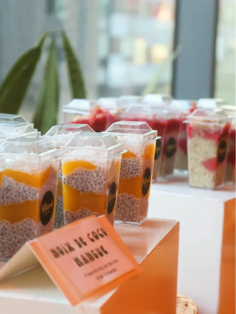 Chia matcha framboise