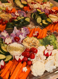Plateau légumes et trempettes