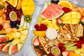 Plateau fruits et gaufres