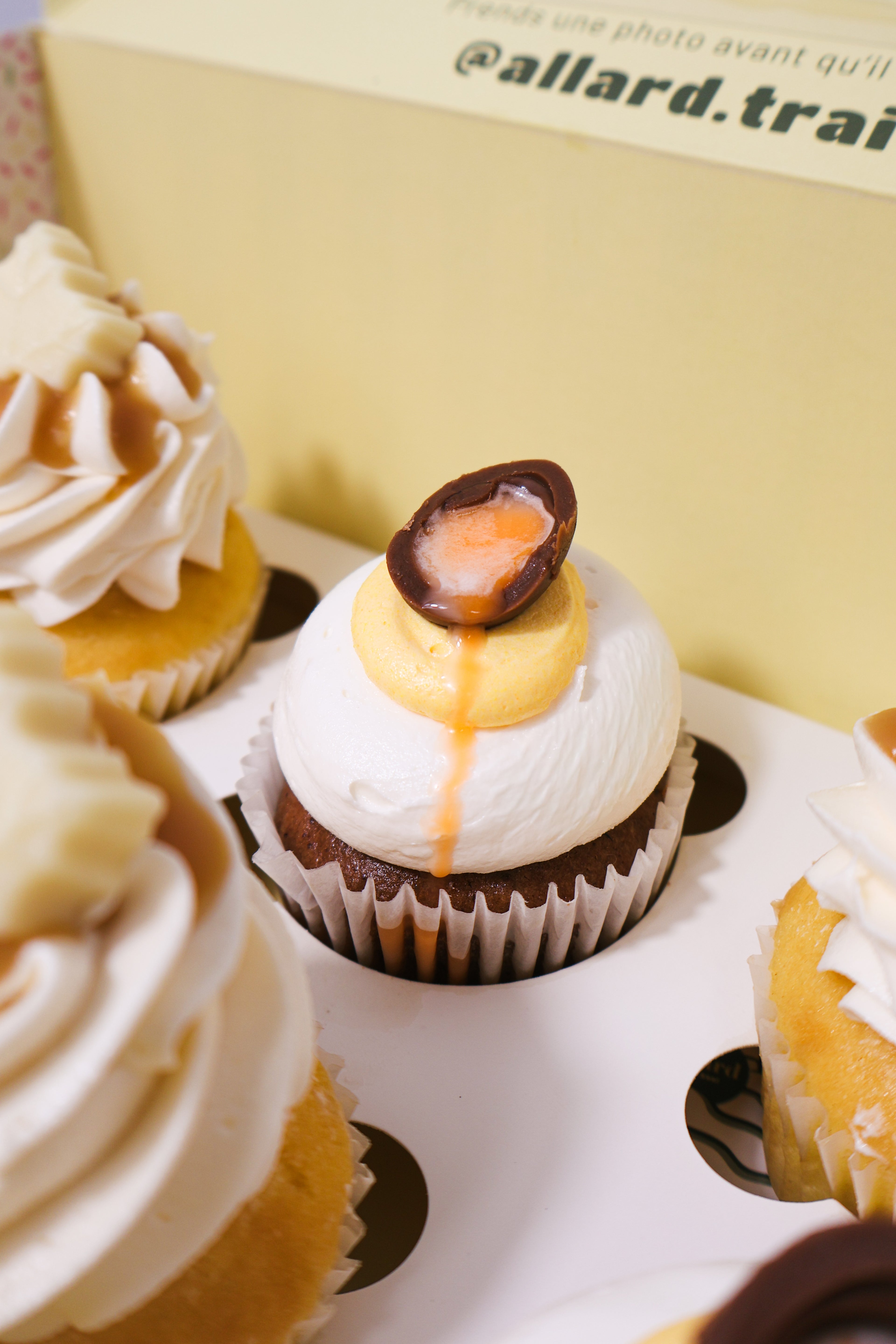 Cupcake gourmand (Pâques)