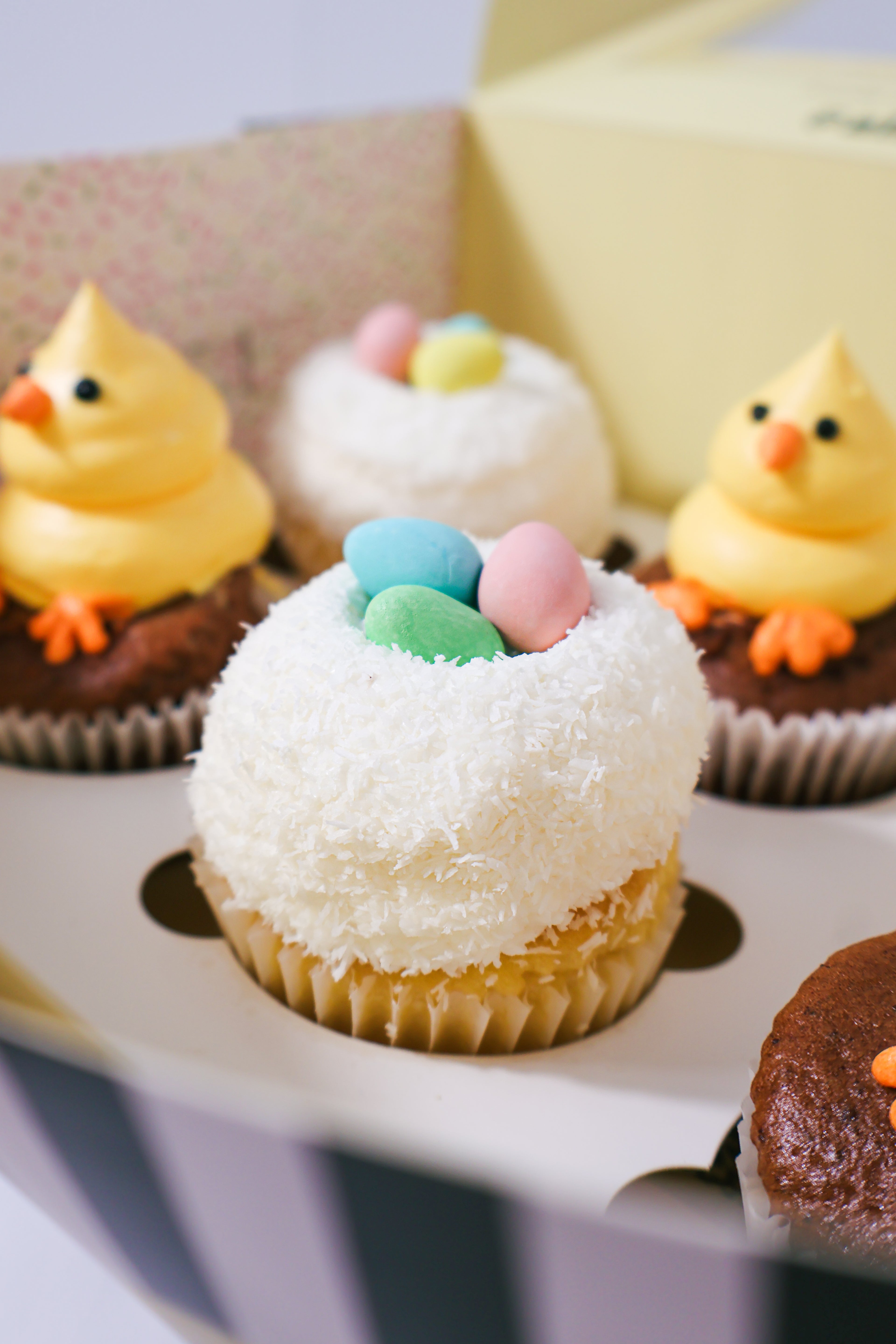 Cupcake thématique Pâques