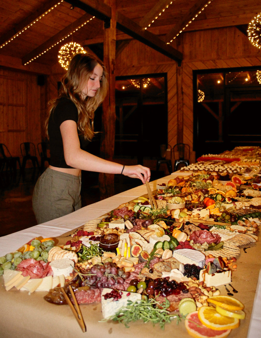 Table de fromages et Charcuteries