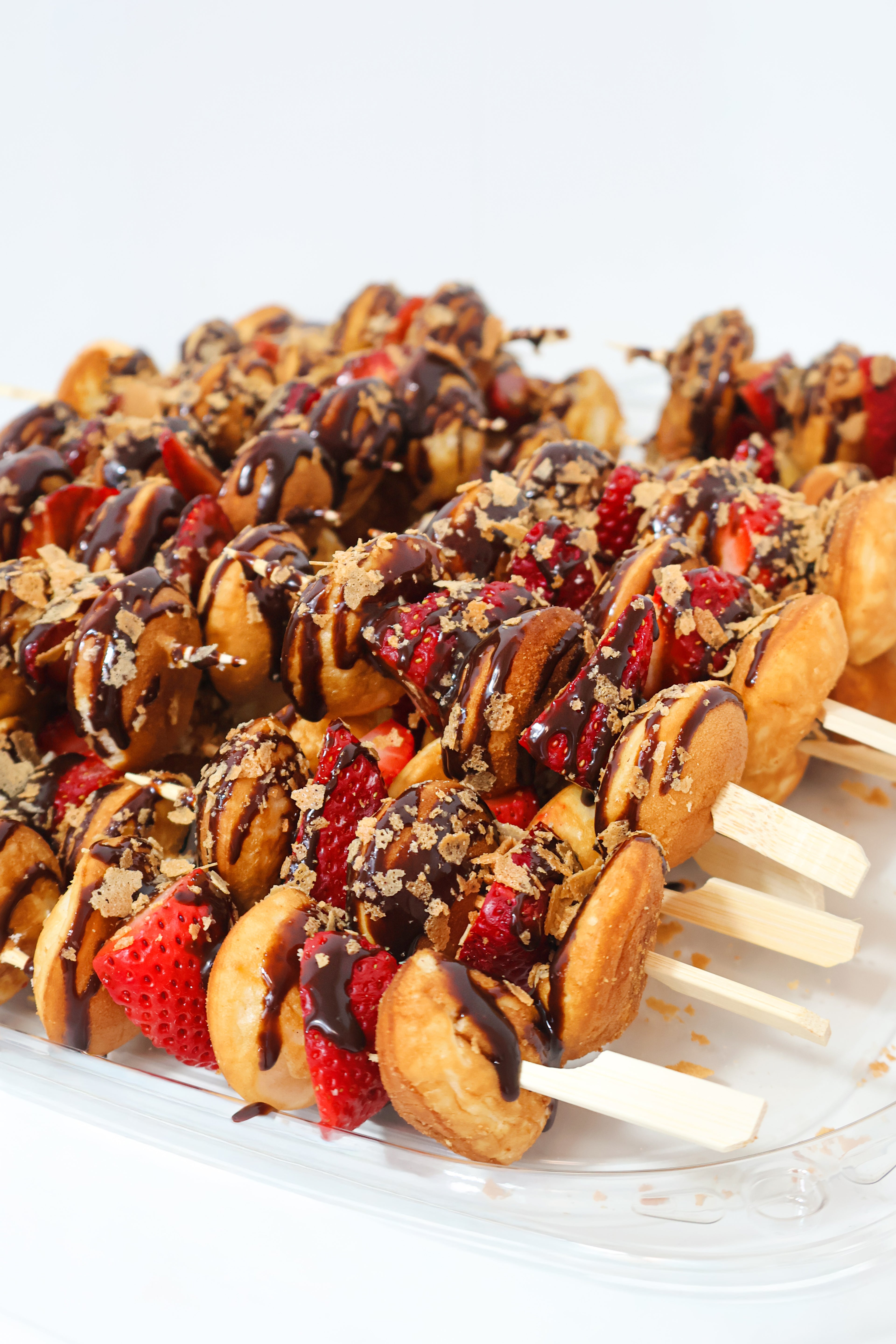 Brochette de mini crêpe