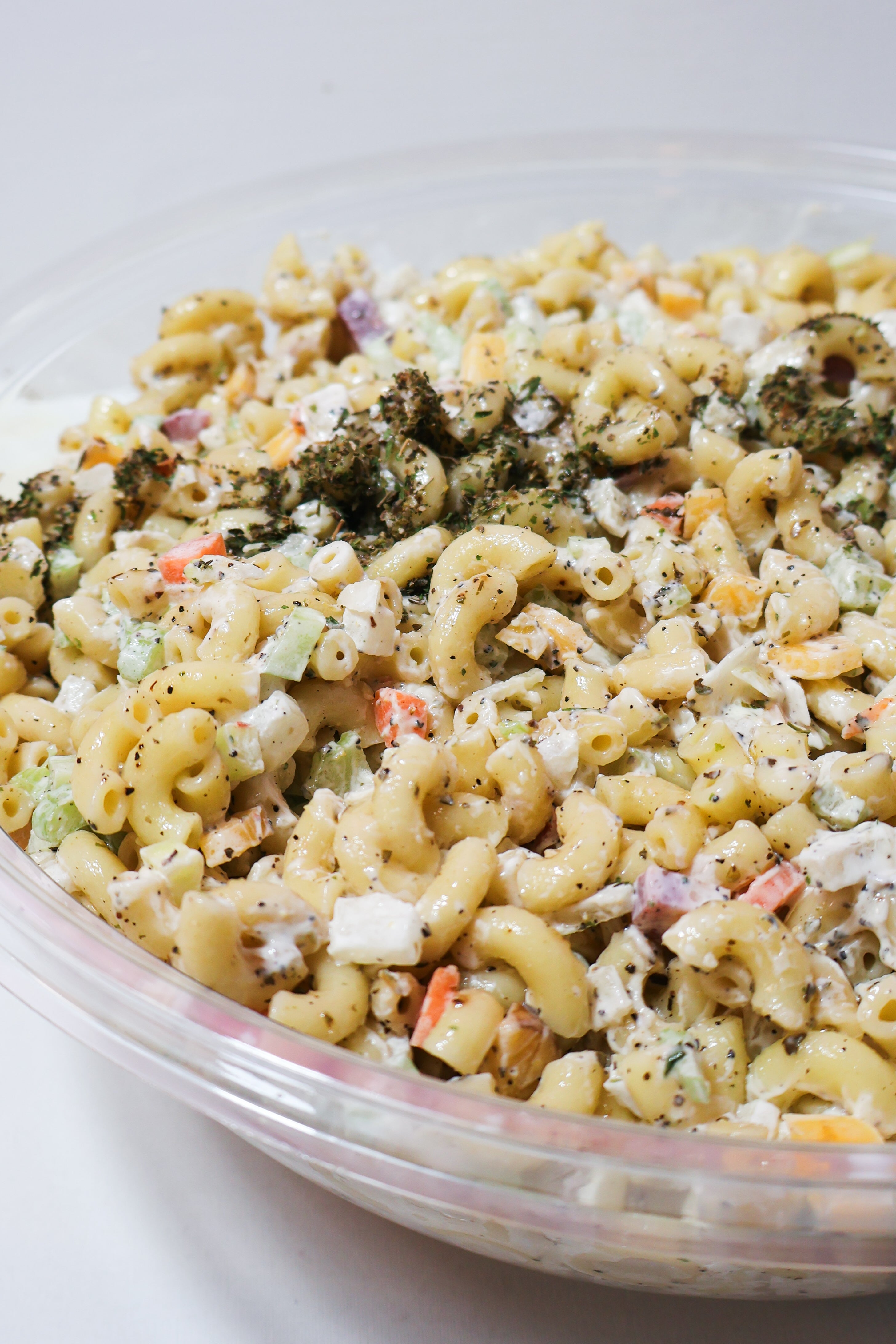 Salade de macaroni traditionnelle