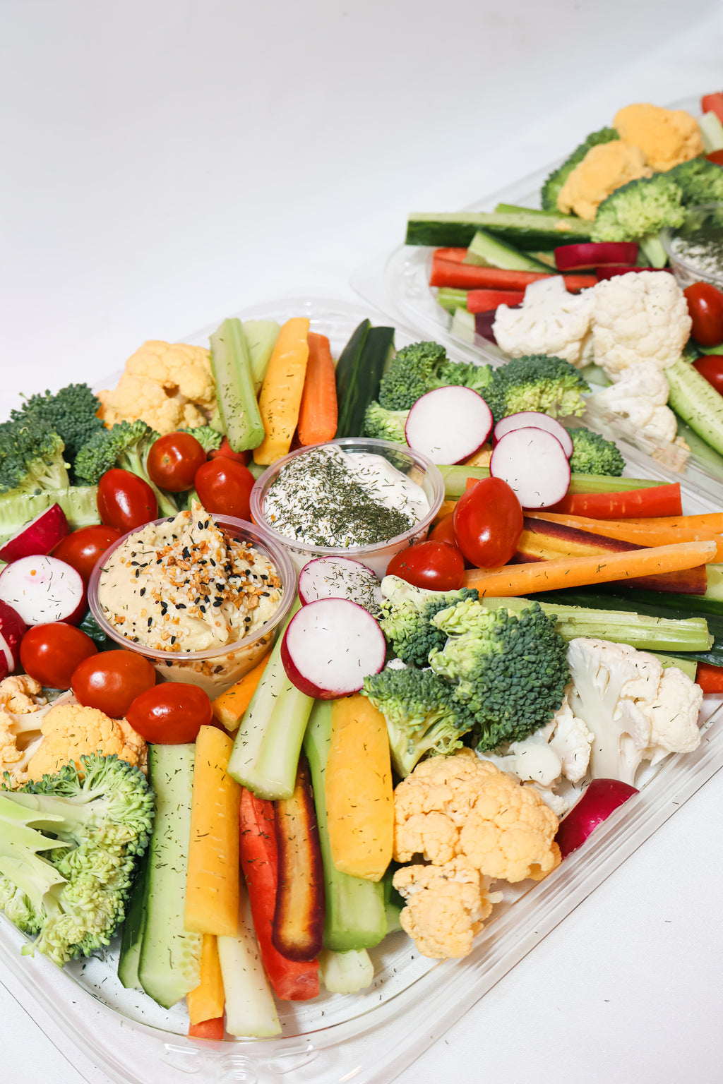 Plateau légumes et trempettes