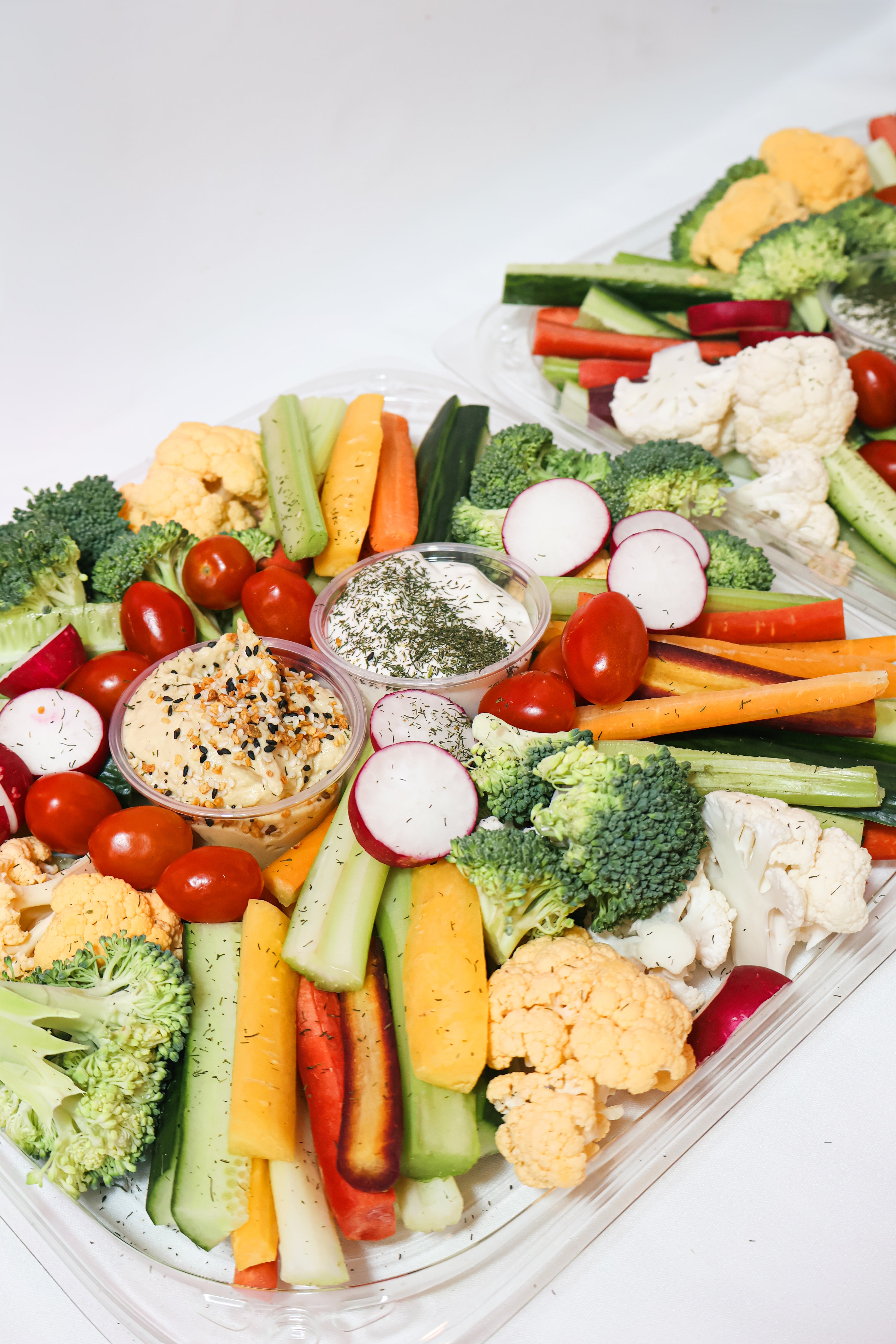 Plateau légumes et trempettes