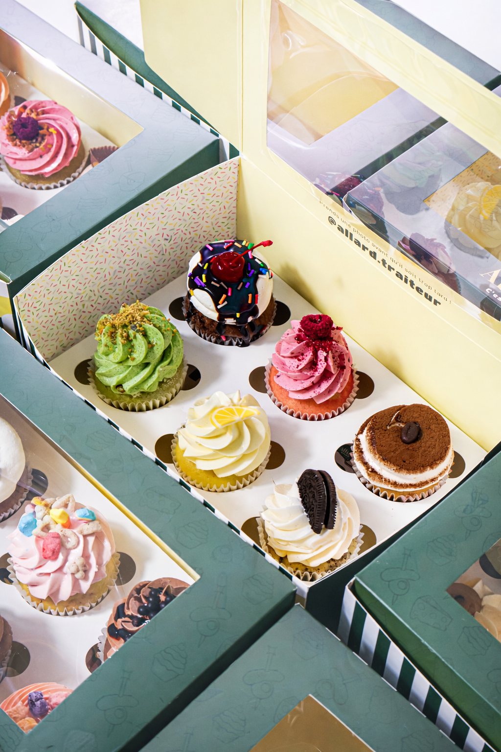 Boite de 6 cupcakes