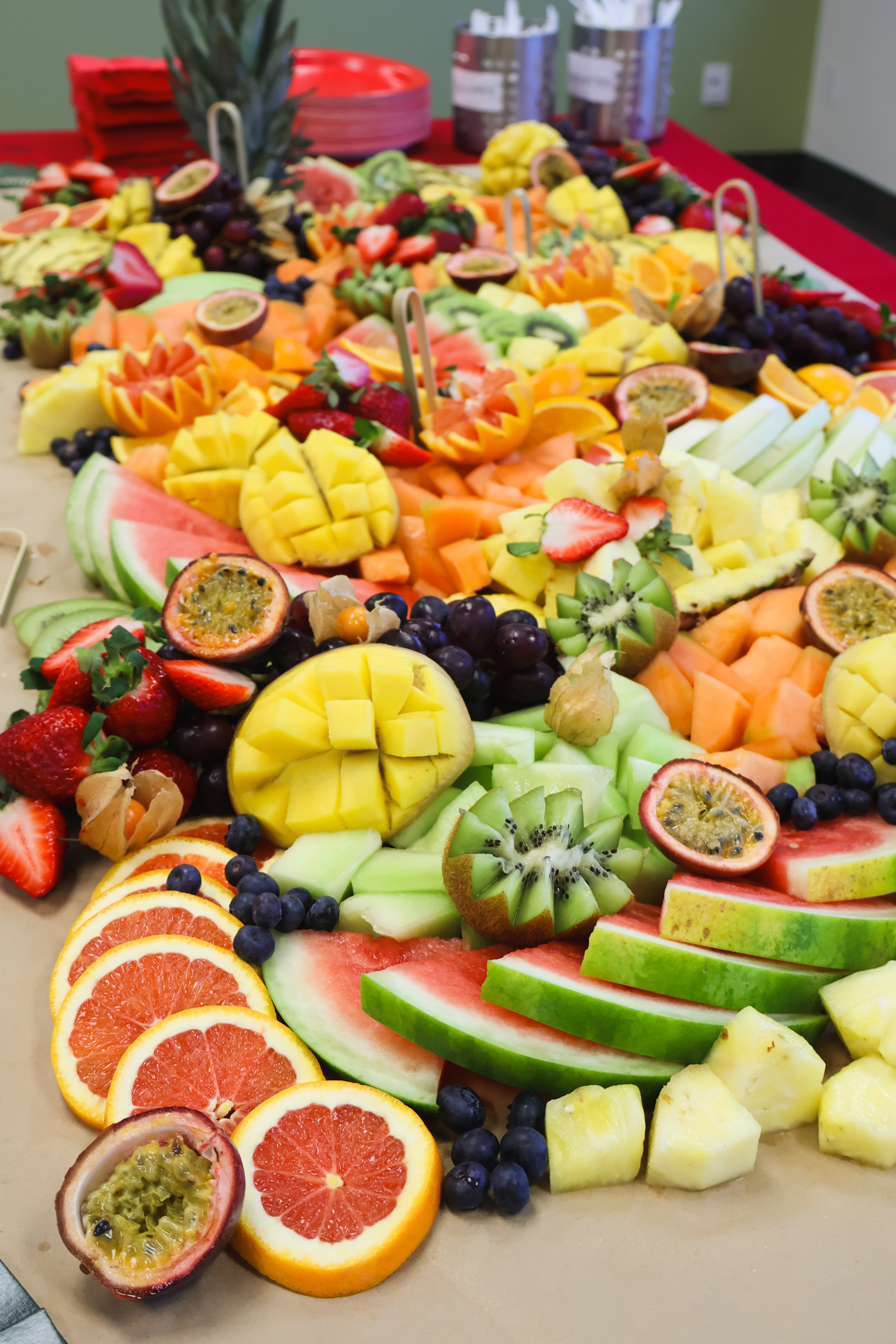 Table de fruits