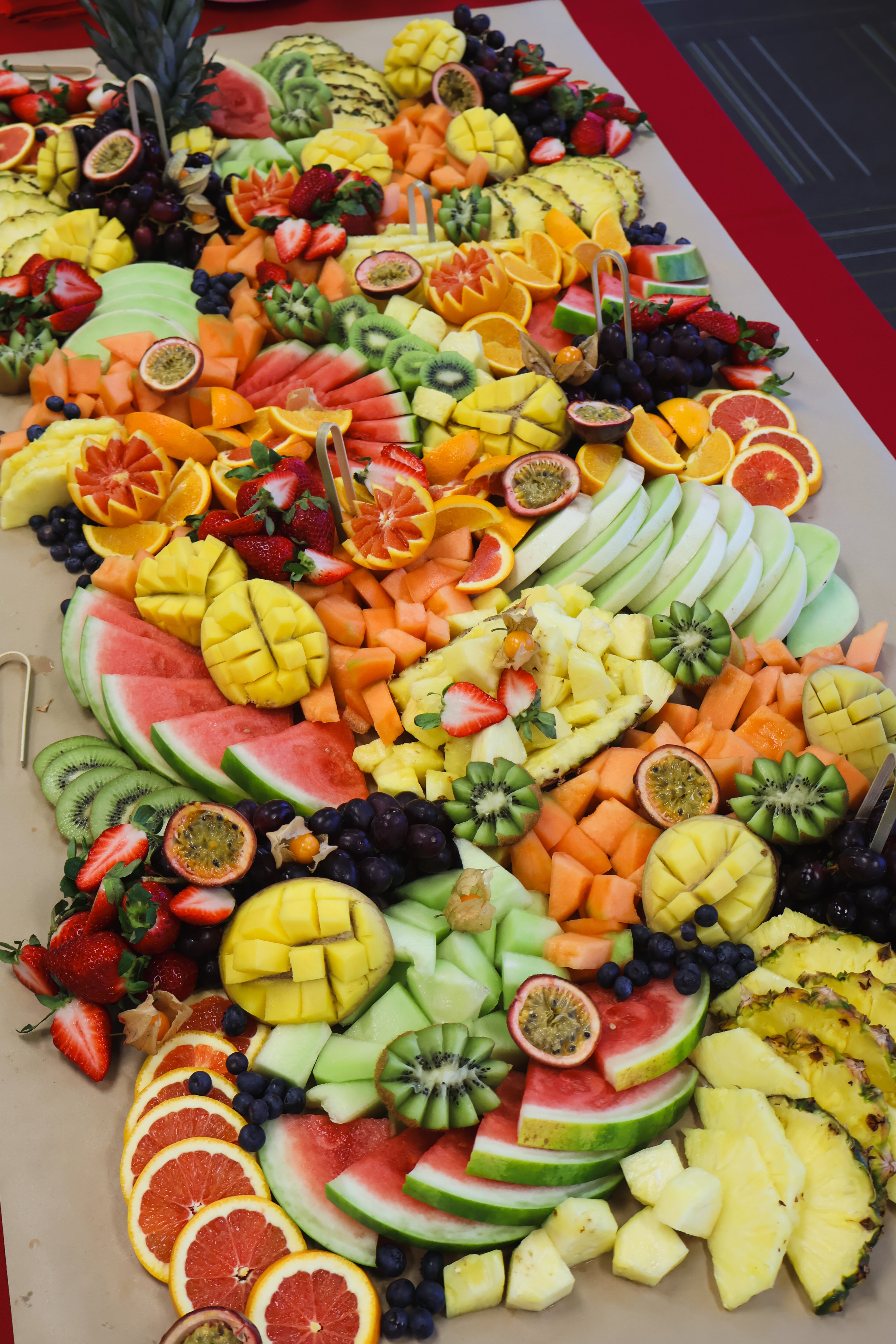 Table de fruits