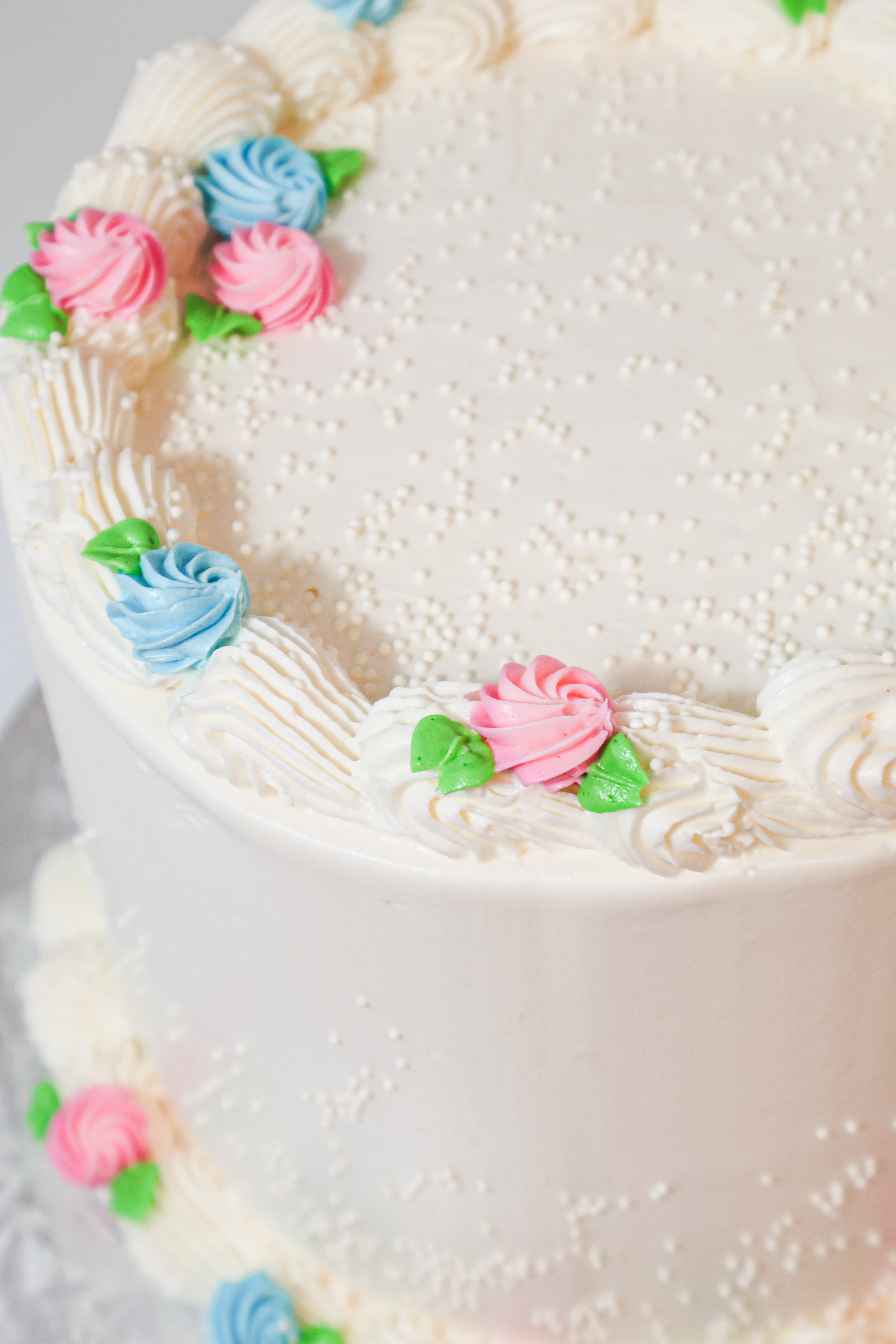 Gâteau gender reveal